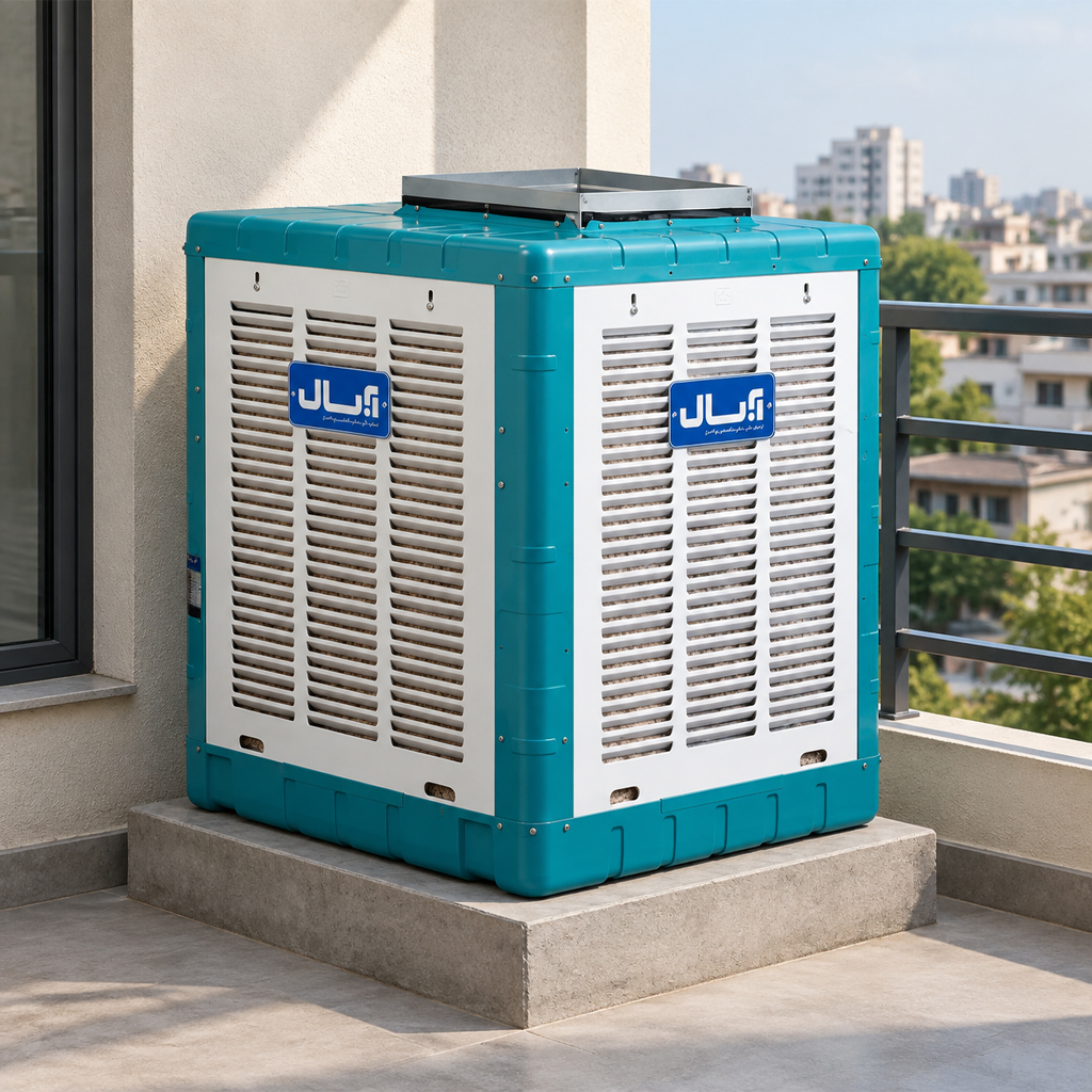 موتور و پروانه کولر آبی آبسال مدل AC38