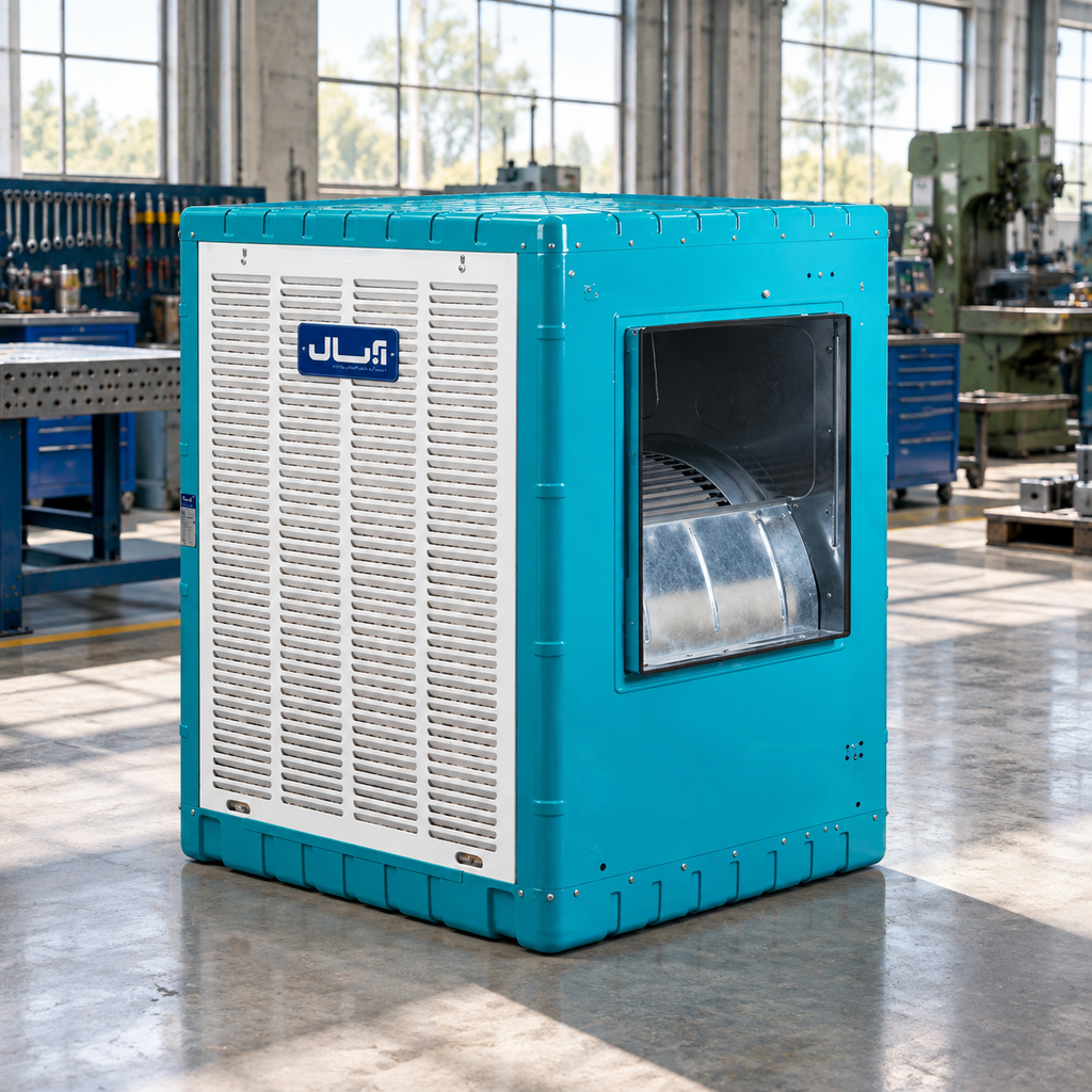 کنترل آسان با ریموت و کلید الکترونیکی کولر آبی آبسال AC70R