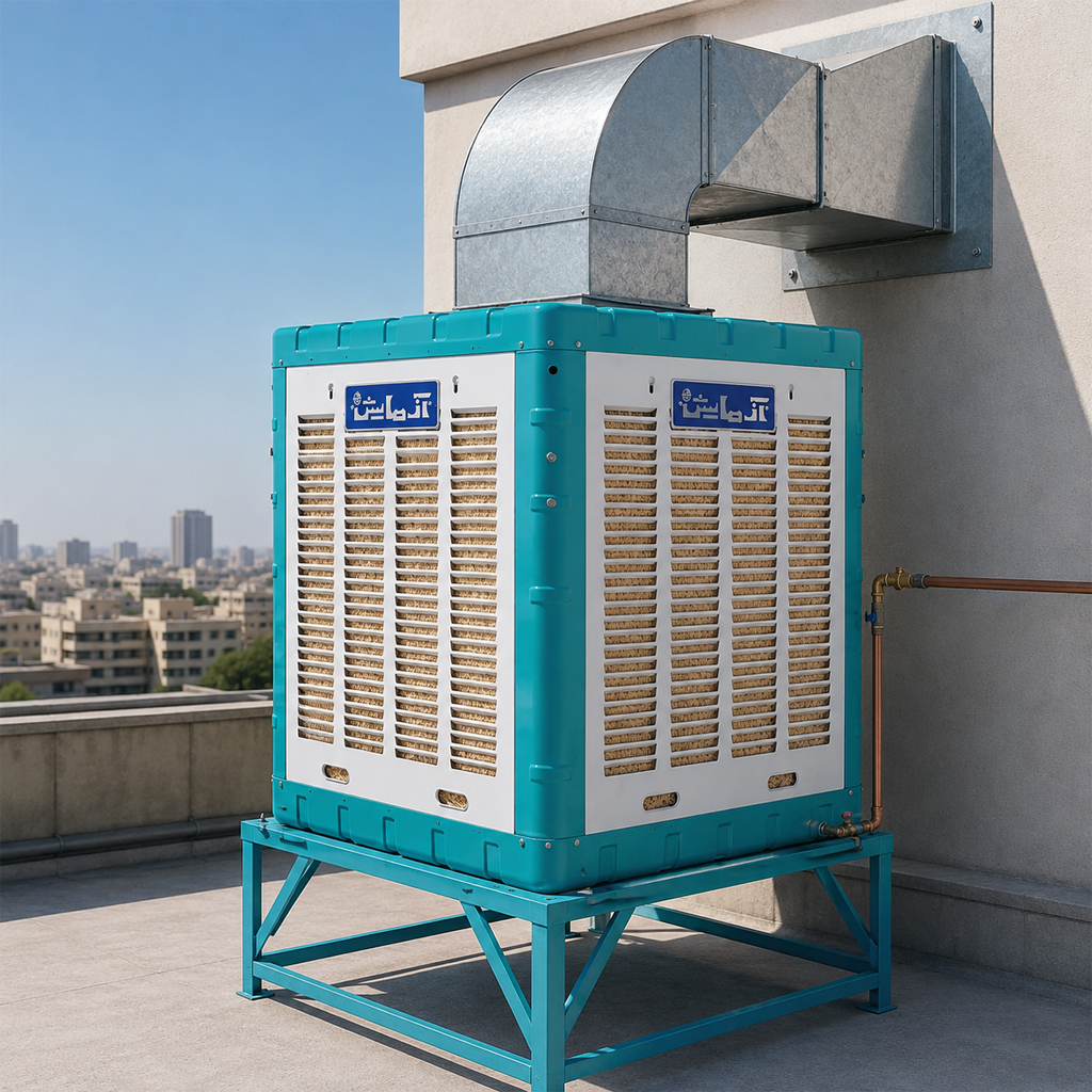 کولر آبی آزمایش 6000 مدل AZ6000UP