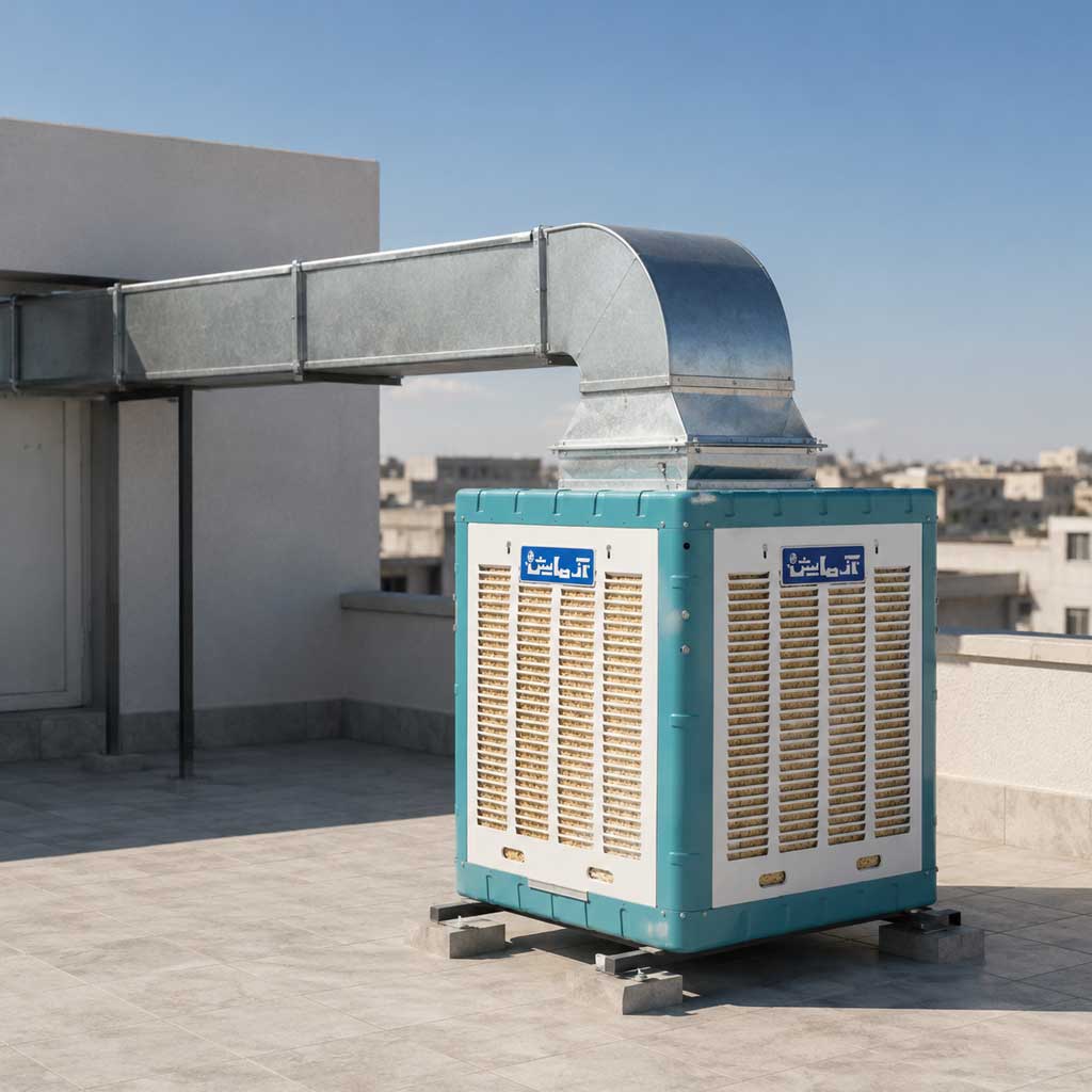 کولر آبی آزمایش 8000 مدل AZ8000UP
