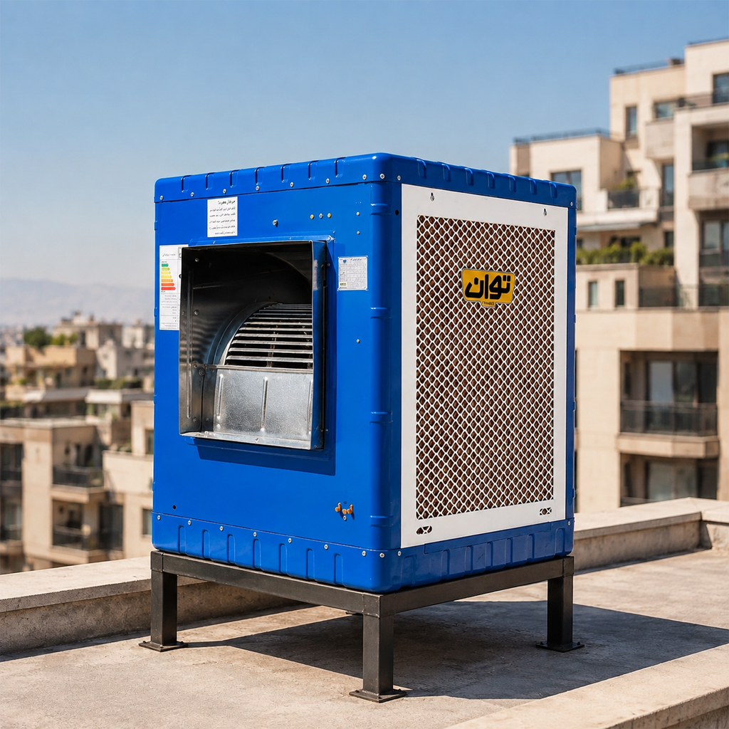 کولر آبی توان 7000 سلولزی مدل TG70C